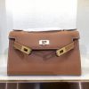 Gold hardware unlocked 22CM Brown