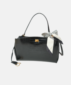 Rodeo Cowhide Crocadile Handbag for Women