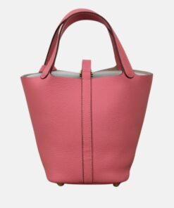 Basket 18Cm Togo Cowhide Golden Lock