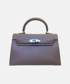 Kelly 22 PU Handbag for Women With a Silver Buckle